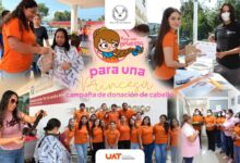 Como parte de la campaña permanente “Para una Princesa”, se recolectaron 80 trenzas de cabello que fueron donadas.