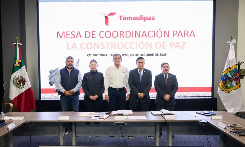 Tamaulipas se integra a la estrategia nacional contra la extorsión.