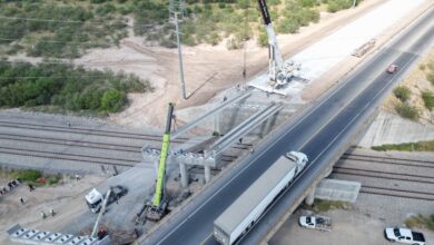 La obra de rehabilitación del segundo cuerpo y puente vehicular en la Carretera MEX II ha alcanzado un 80% de avance.