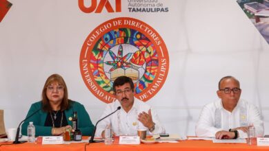 El Rector de la Universidad Autónoma de Tamaulipas (UAT), Dámaso Anaya Alvarado, encabezó la 14.ª Reunión del Colegio de Directores, donde se revisaron avances institucionales de la máxima casa de estudios.