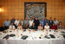 Carmen Lilia Canturosas Villarreal, sostuvo una reunión con notarios públicos del sur de Tamaulipas.