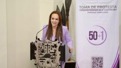 Carmen Lilia Canturosas Villarreal, tomó protesta como integrante de la Comisión de Participación Política y Liderazgos Femeninos del Capítulo Tamaulipas de la Colectiva 50+1.