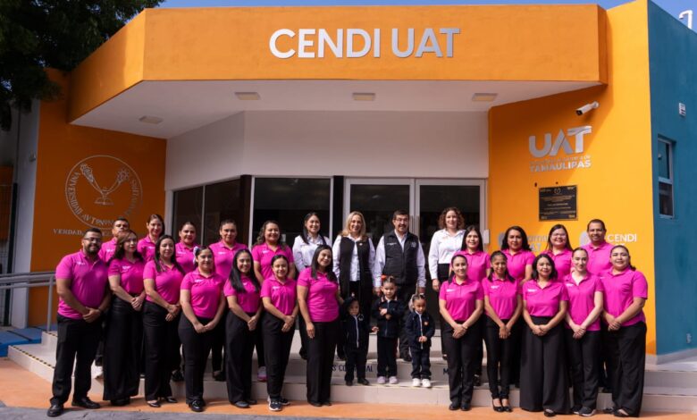 El Centro de Desarrollo Infantil (Cendi UAT Empresarial), que opera bajo el modelo del Instituto Mexicano del Seguro Social (IMSS).