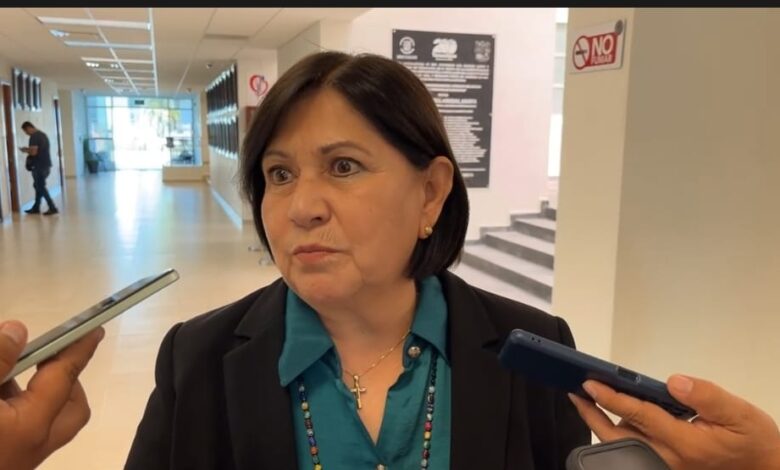 María Taide Garza Guerra, presidenta de la Comisión Estatal de Derechos Humanos de Tamaulipas.