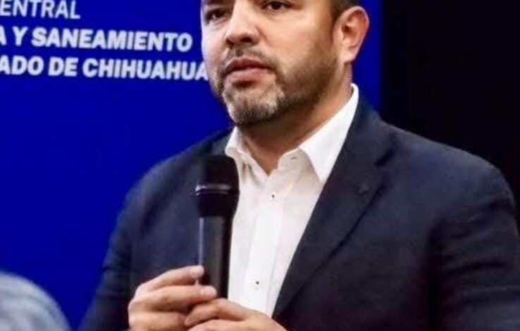 Víctor Báez Melo, director general del sistema de aguas de Huixquilucan.