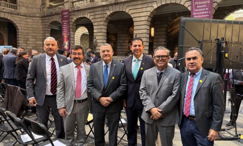 El Rector Dámaso Anaya Alvarado estuvo presente en la Primera Reunión Nacional de Universidades e Instituciones Públicas de Educación Superior para la Transformación de México.