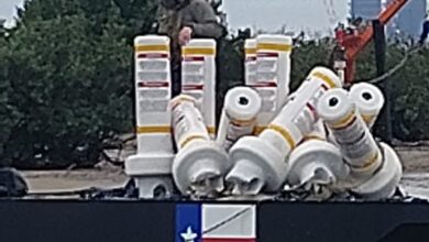 Dos embarcaciones estadunidenses colocaron boyas transfronterizas en la boca del río Bravo donde converge con el Golfo de México.