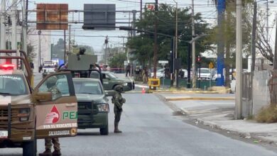 Intensas movilizaciones se registraron en Reynosa tras la alerta de objeto sospechoso que resultó ser na narcocámara de seguridad.