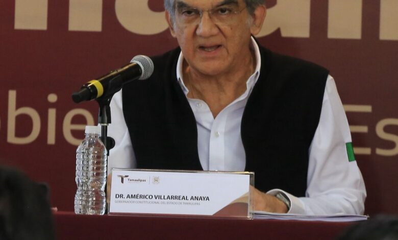 El Gobernador Américo Villarreal Anaya, quien llamó a no bajar la guardia y acudir a vacunarse contra el sarampión.