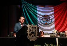 Eliphalet Gómez lozano presentó la iniciativa que fue aprobada para endurecer castigo a los diputados faltistas.