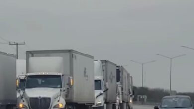 Las fallas en el sistema provocaron filas kilométricas en las aduanas de Nuevo Laredo y Reynosa.