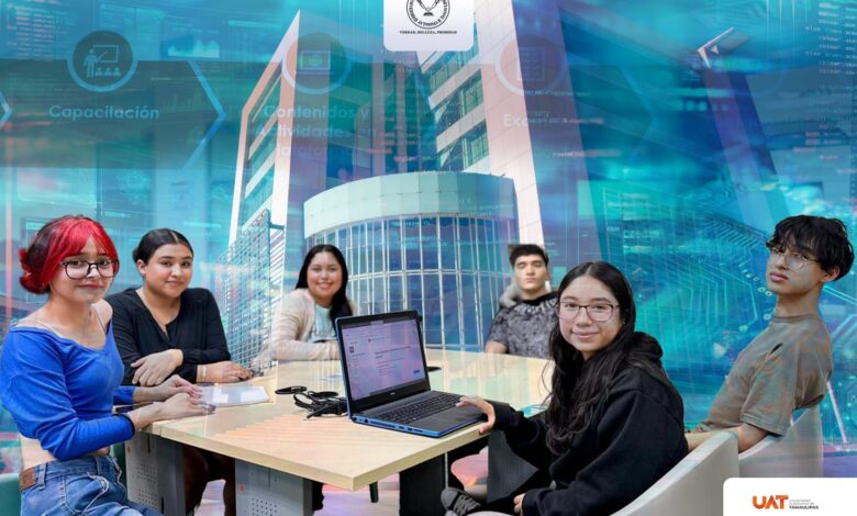 Estudiantes y docentes disponen del Ecosistema de Microcredenciales UAT, una plataforma de cursos, evaluaciones y certificaciones internacionales.