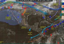 Nuevo frente frío traerá fuertes vientos al norte de México.