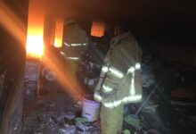 Incendio en casa abandonada en Rincón de Tamatán