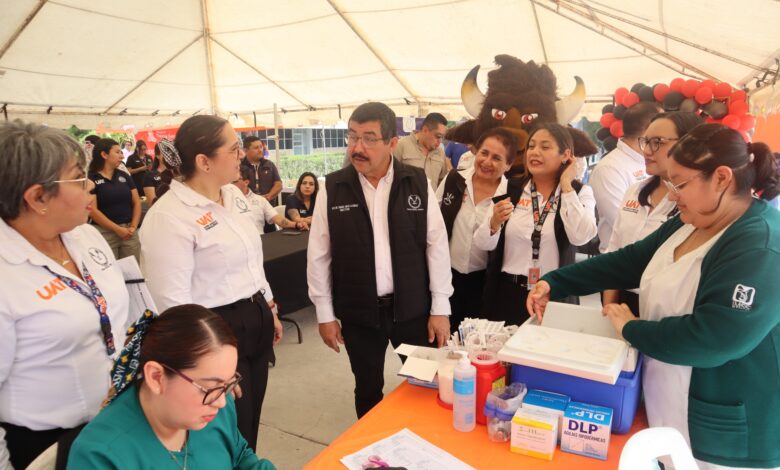 El Rector de la UAT impulsa en Reynosa jornada de salud y fortalecimiento académico.