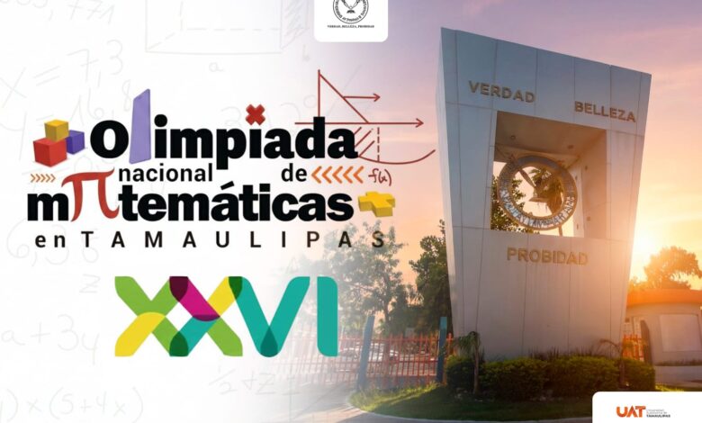 La convocatoria y el registro de participantes está disponible en la página de Facebook de la Olimpiada Nacional de Matemáticas en Tamaulipas.