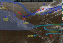Mapa de onda de calor en México este viernes