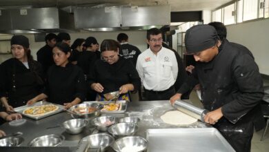 El Rector de la Universidad Autónoma de Tamaulipas (UAT), reanuda sus recorridos y diálogos con universitarios.