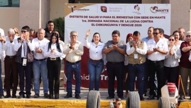 La Presidenta Municipal Patty Chío dio el banderazo de inicio a la Jornada Nacional de Fortalecimiento contra el Dengue, Zika y Chikungunya