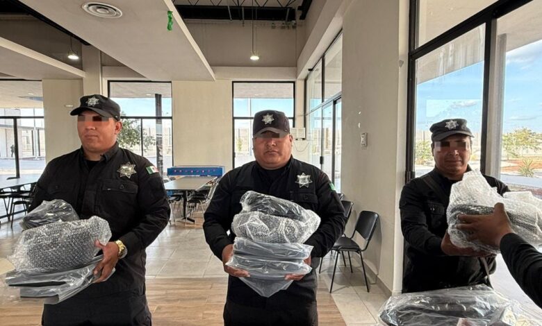 SSPT entrega equipo a Guardia Estatal de Tamaulipas.