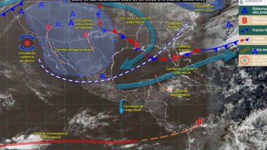 Posible Frente Frio con aire polar entra el viernes al país.