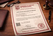 Carta de no antecedentes penales requisitos.
