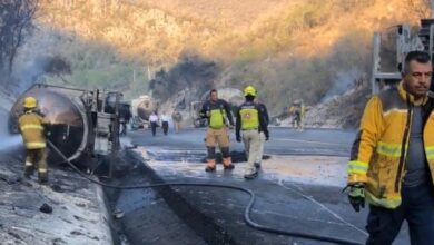 Sigue acciones por choque en carretera Rumbo Nuevo