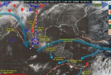 Prevén chubascos para Tamaulipas hoy.