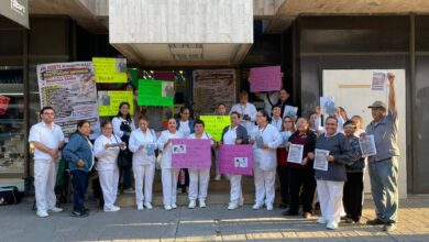 Tras protestas enfermeras exigen destitución de director del ISSSTE