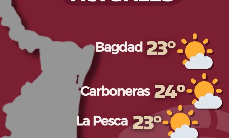 Evento Surada entra a territorio Tamaulipeco.