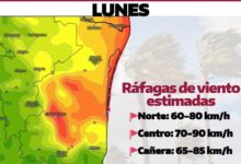 Frente frío traerá evento Norte a Tamaulipas