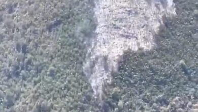 Incendio forestal en Jaumave