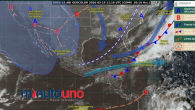Lluvias y calor se pronostican para hoy en varios estados de la república.