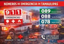 Estos son los números de emergencia que deben de llamar en el estado de Tamaulipas.