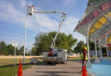 Gobierno de Nuevo Laredo Refuerza y da mantenimiento a parques y espacios públicos.