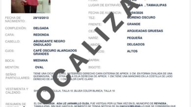 Localizan con vida a Ada Liz Jaramillo en el municipio de Reynosa