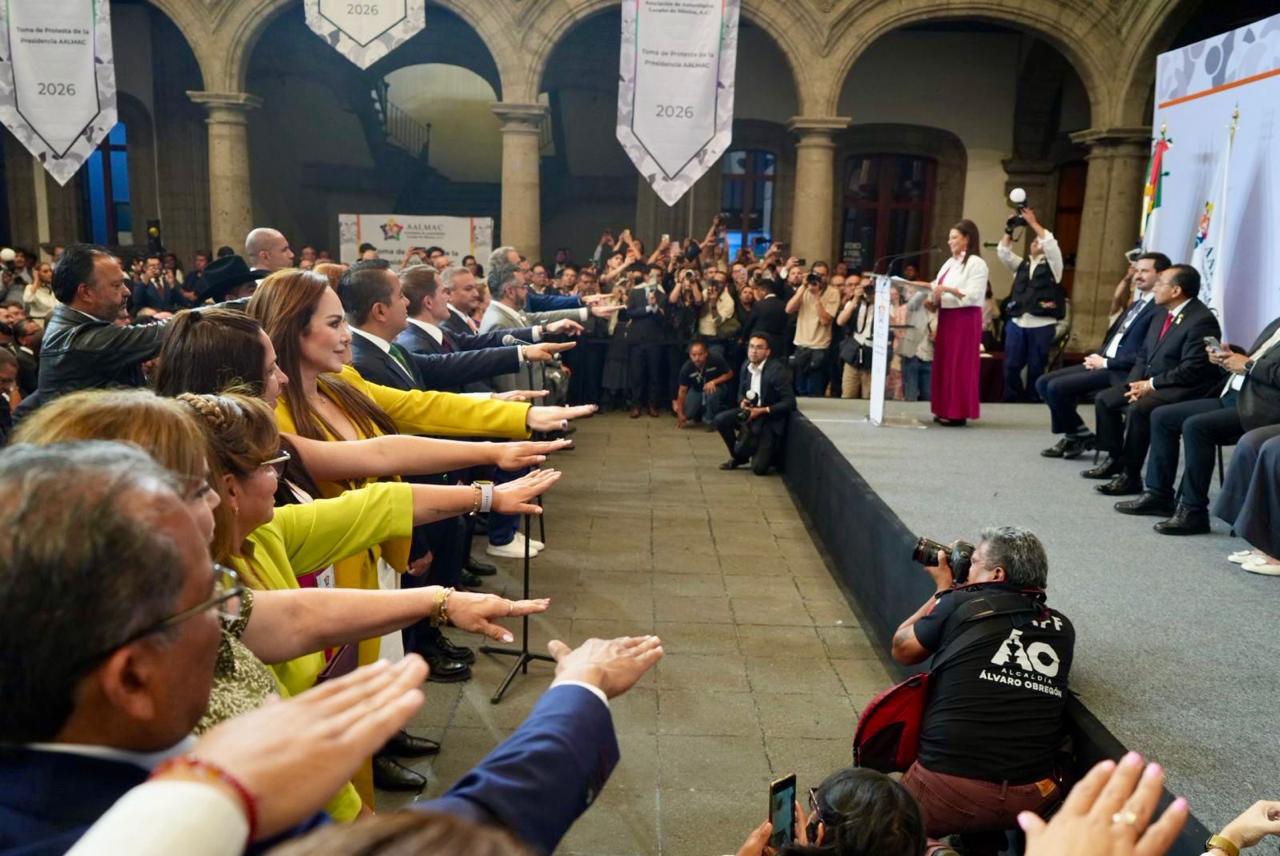 Impulsa alcaldesa Carmen Lilia Canturosas agenda municipalista en AALMAC