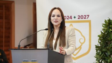 La alcaldesa Carmen Lilia Canturosas Villarreal presentó la Plataforma Digital de la Bolsa de Empleo.