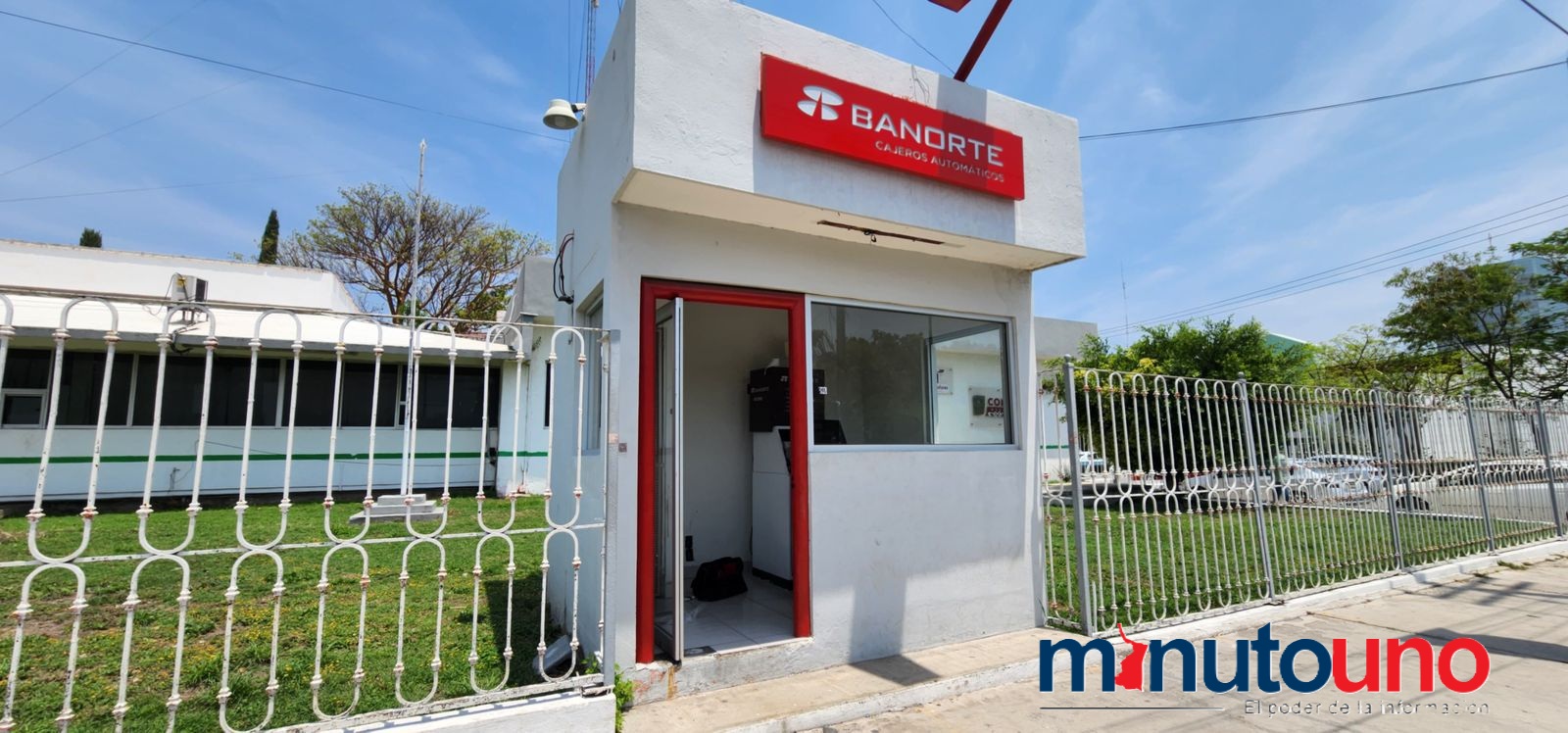 Reportan presunto robo de cajero automático y resultó ser falso