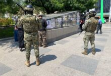 Personal de la FGR realiza diligencias de búsqueda en la ciudad