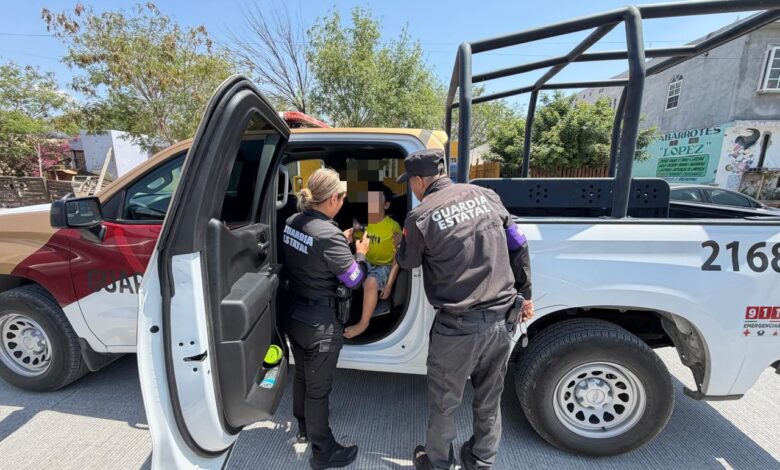 Salva GE a niño de ser asfixiado por un cincho