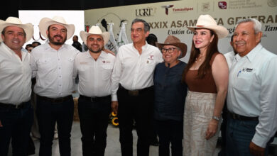 Fortalece gobernador Américo Villarreal liderazgo ganadero de Tamaulipas y reconoce a productores de Nuevo Laredo