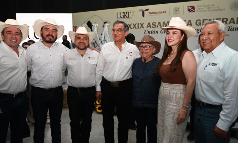 Fortalece gobernador Américo Villarreal liderazgo ganadero de Tamaulipas y reconoce a productores de Nuevo Laredo