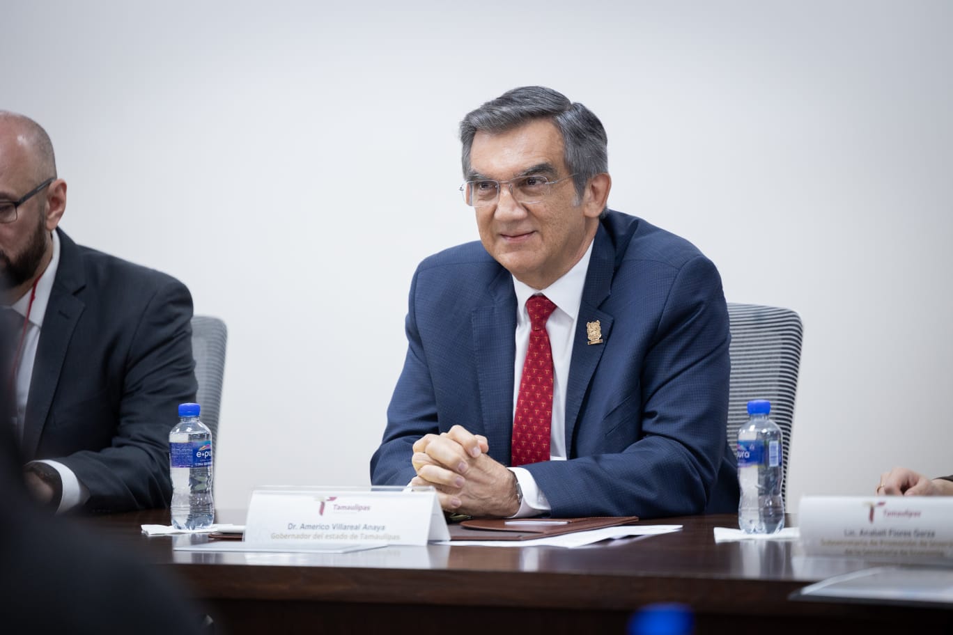 Se reúne Américo con nuevo titular de Aduanas; impulsa proyectos estratégicos en Tamaulipas