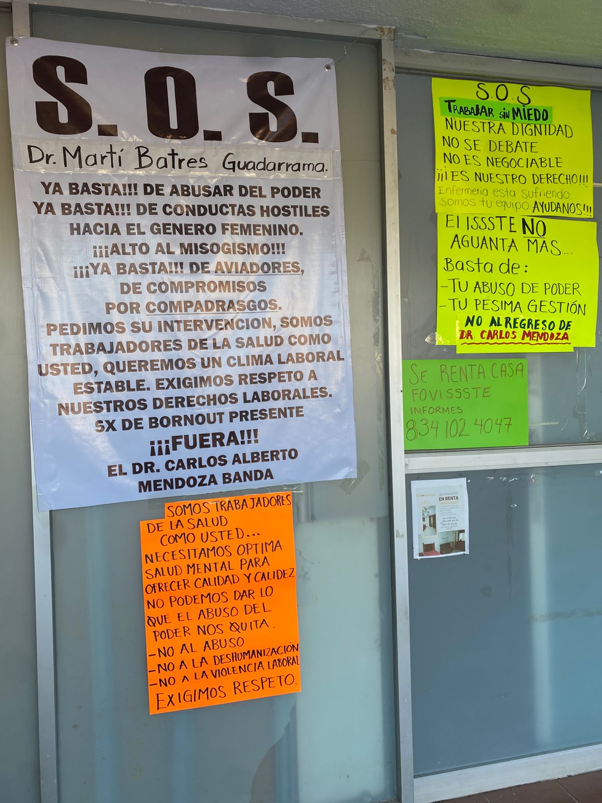 Trabajadores del ISSSTE continúan bajo protesta por irregularidades