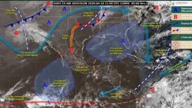 Posibles lluvias aisladas en el territorio de Tamaulipas para hoy