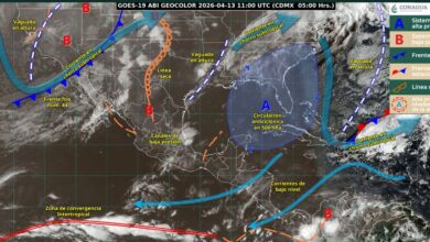 Frente frío número 44 traerá más lluvias fuertes en Tamaulipas