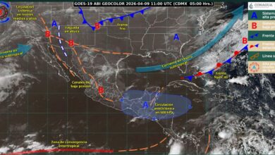 Lluvias muy fuertes para el día de hoy en Tamaulipas según el SMN