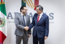 Se reúne Américo con nuevo titular de Aduanas; impulsa proyectos estratégicos en Tamaulipas