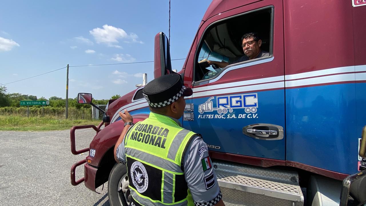 Activan Operativo Cero Robos en carretera Victoria Monterrey